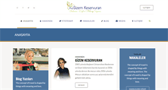 Desktop Screenshot of gizemkeservuran.com